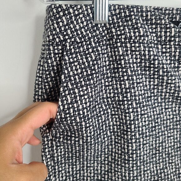 Apt 9 Black White Geo Plaid Shorts - Picture 4 of 5